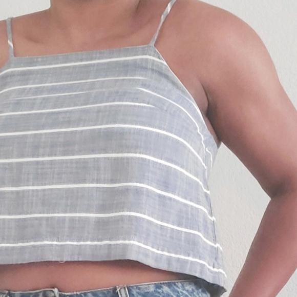 🈹️sᴛʀɪᴘᴘᴇᴅ ᴄʀᴏᴘ ᴛᴏᴘ - Picture 2 of 3